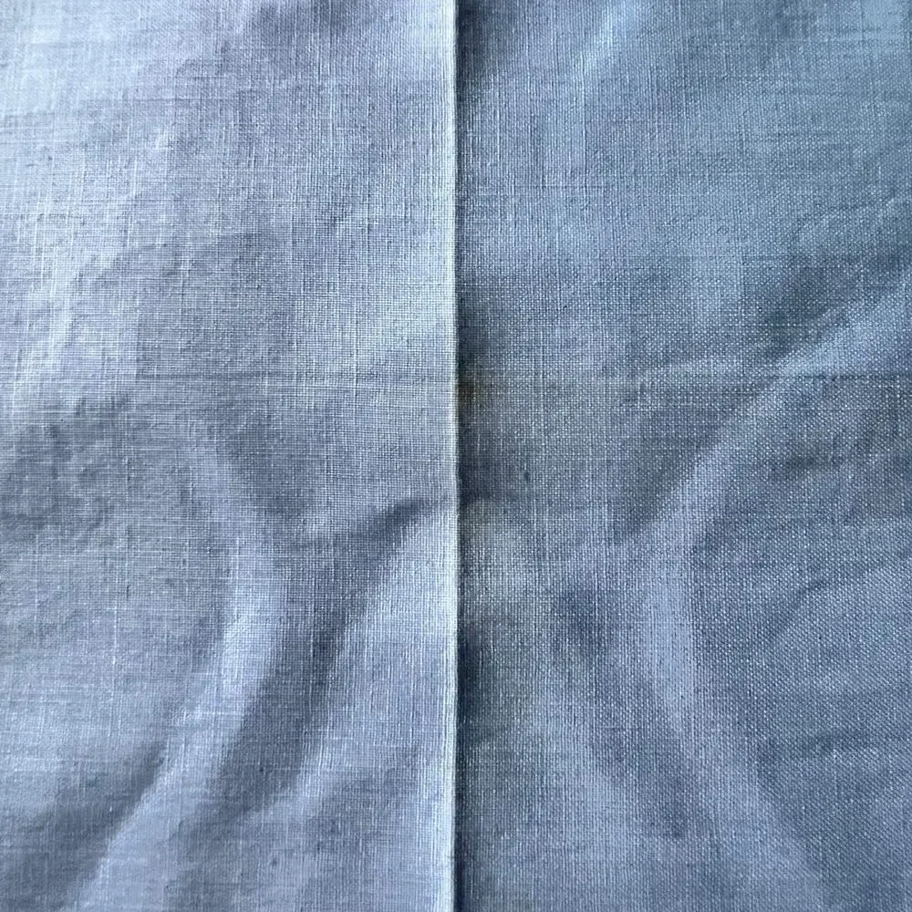 Vintage Set of 7 Dinner Linen Napkins Neutral Colors Fringed Farmhouse Boho